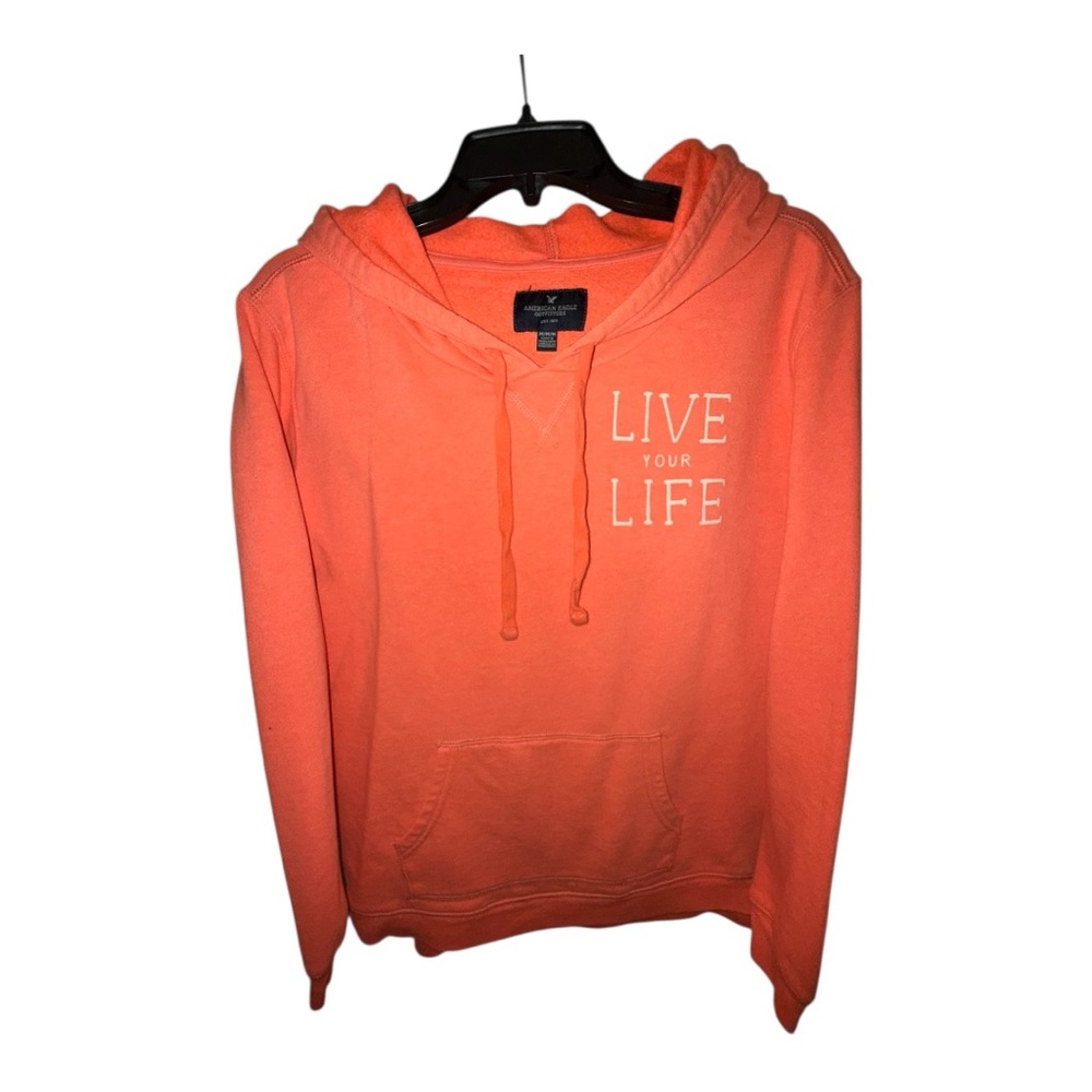 American Eagle Outfitters Orange Oversized Hoodie